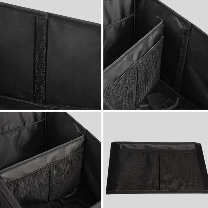 Stoff-Organizer mit Becherfach und seitlichen Netztaschen – Bild 3